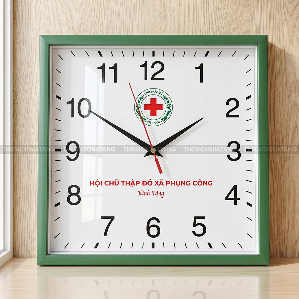 Đồng hồ treo tường vuông giá tốt nhất thị trường 2