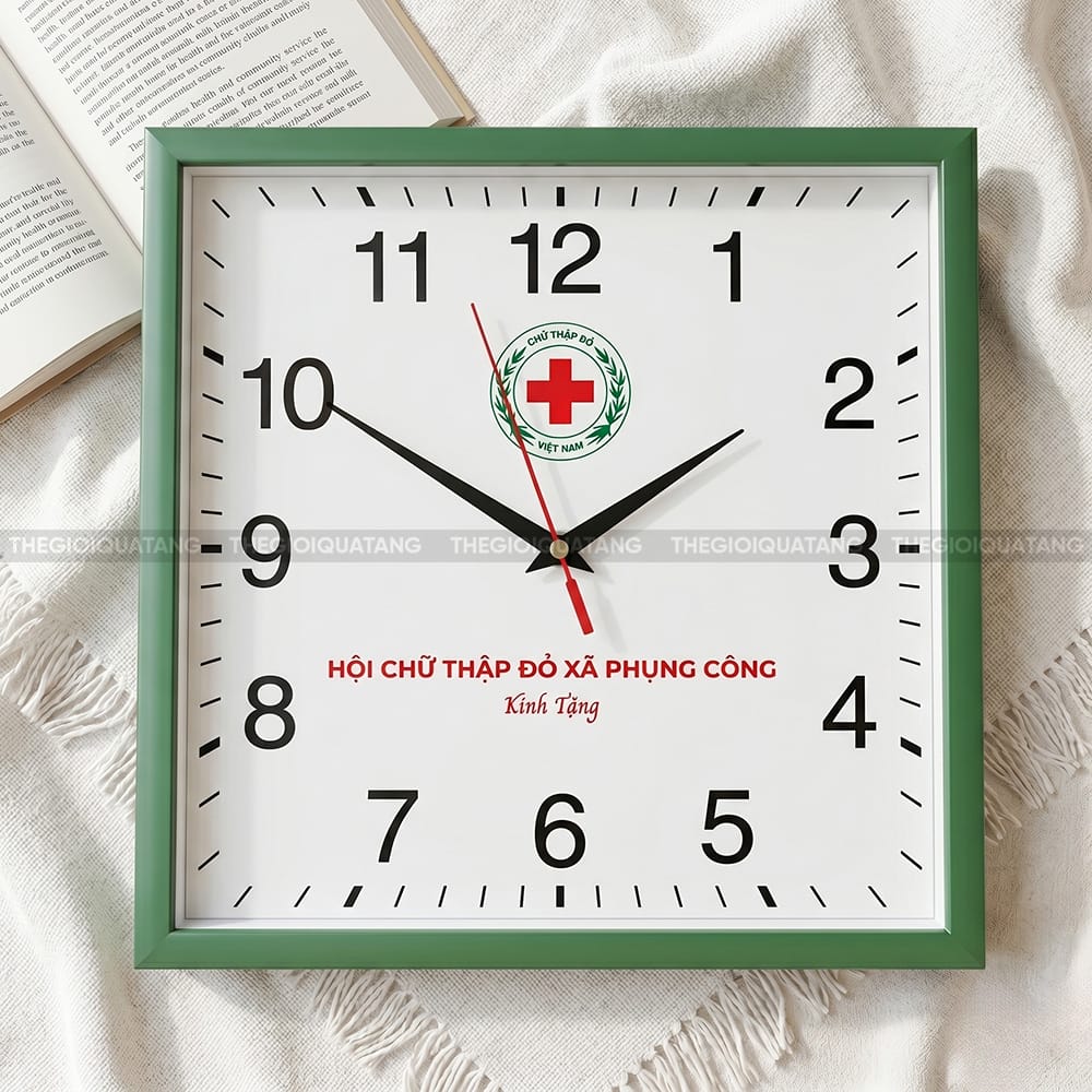 Đồng hồ treo tường vuông giá tốt nhất thị trường 3