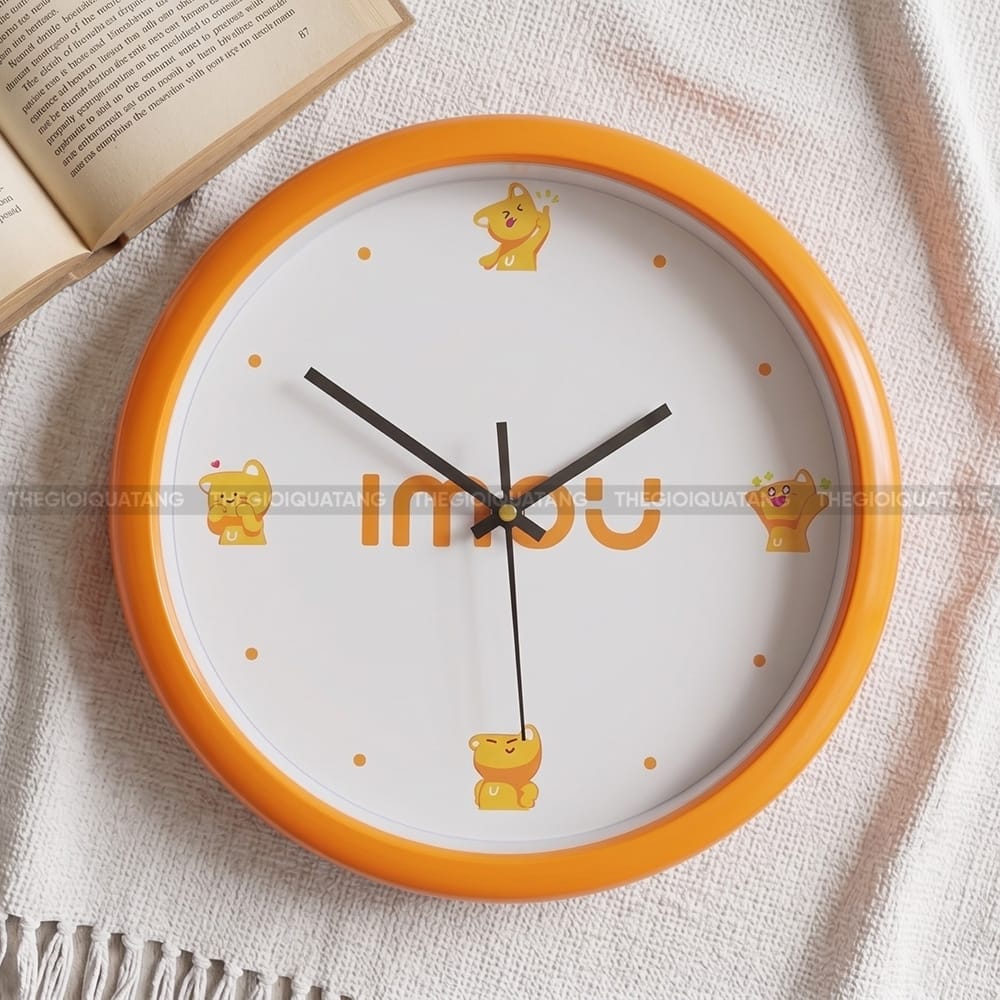 Đồng hồ tròn quảng cáo Imou 1
