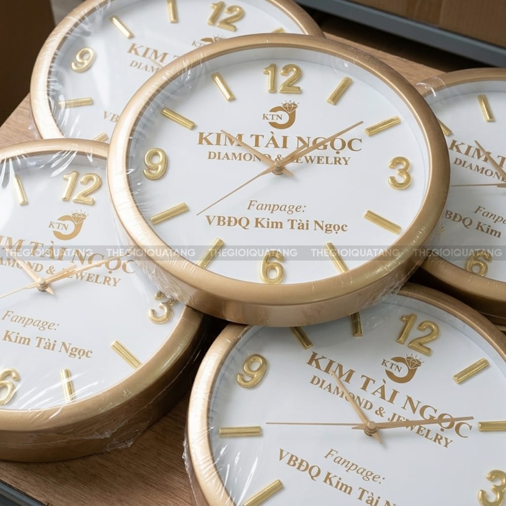 Đồng hồ tròn treo tường giá rẻ Kim Tài Ngọc Diamon 6