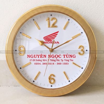 Mẫu đồng hồ treo tường cao cấp Honda Ngọc Tùng 1