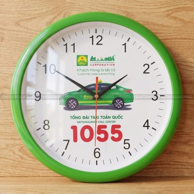 Mẫu đồng hồ treo tường cao cấp Taxi Mai Linh 5