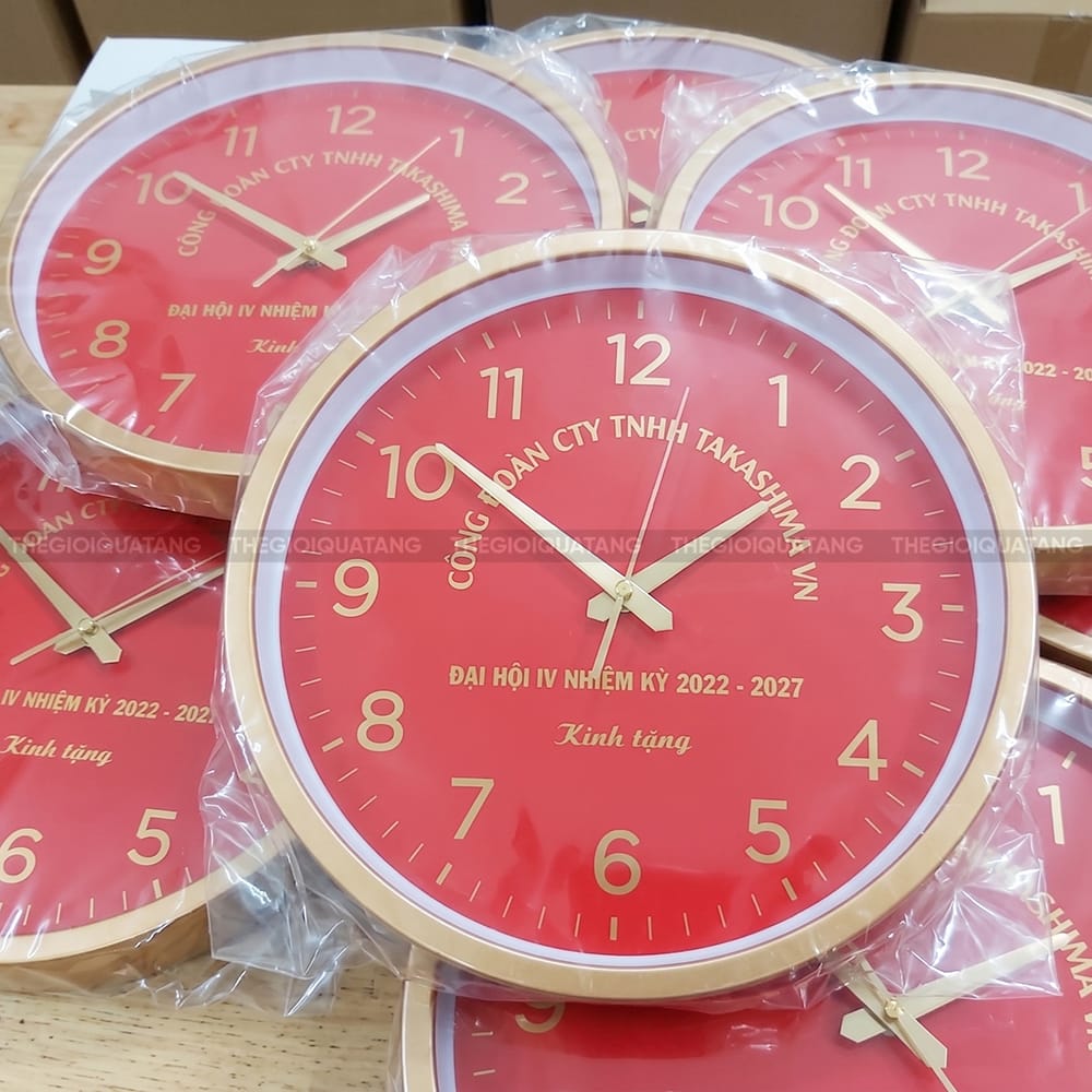 Sản xuất đồng hồ quảng cáo logo QC25014 3
