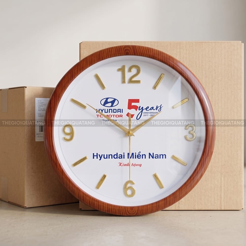 Sản xuất đồng hồ tường quảng cáo giá rẻ QC25017 3