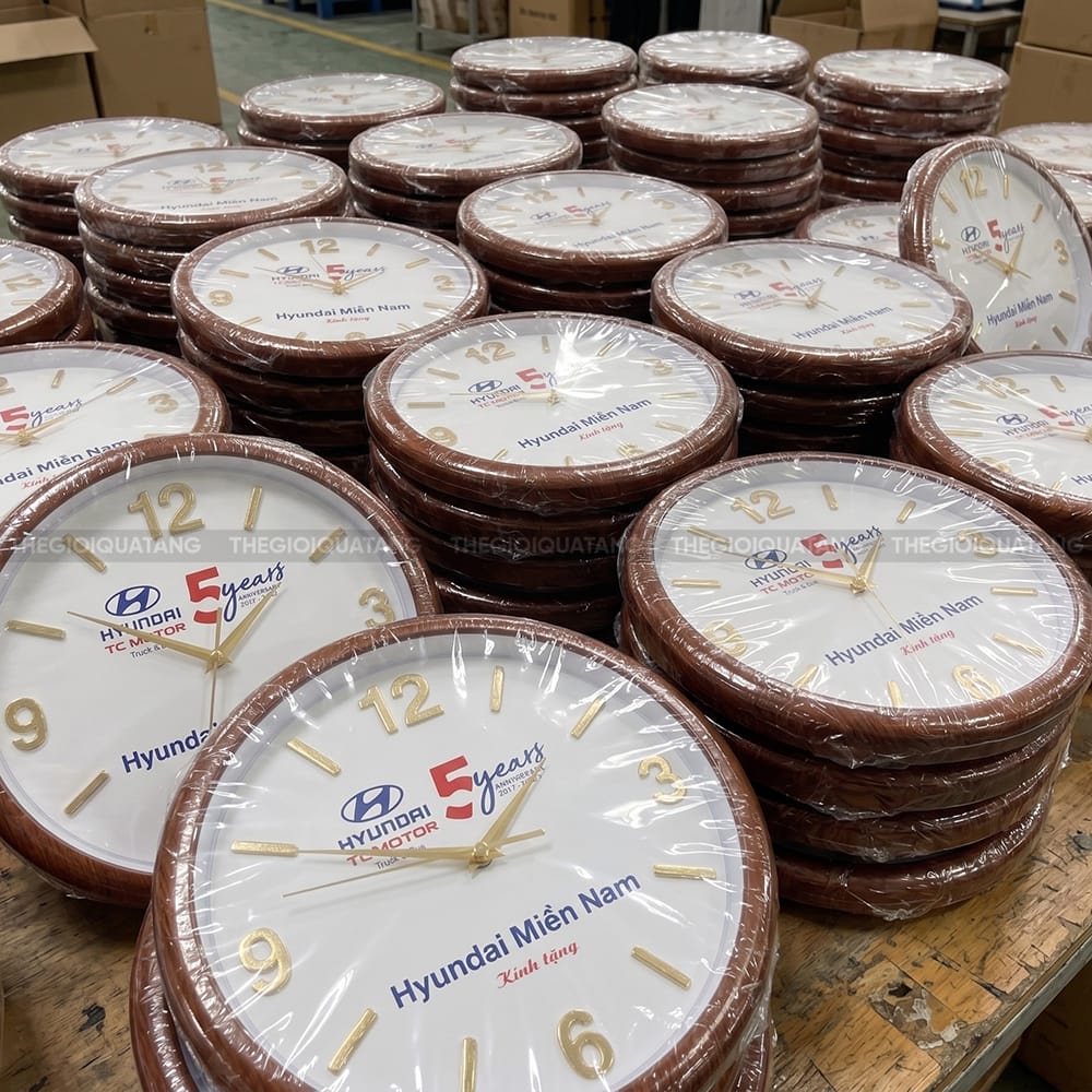 Sản xuất đồng hồ treo tường quảng cáo giá rẻ QC25017 6