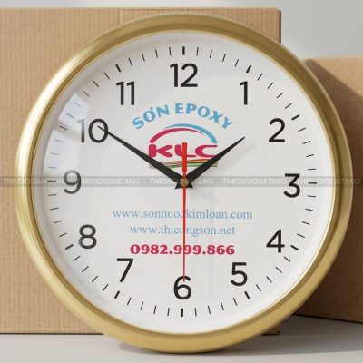 Sản xuất đồng hồ treo tường Sơn Epoxy 1