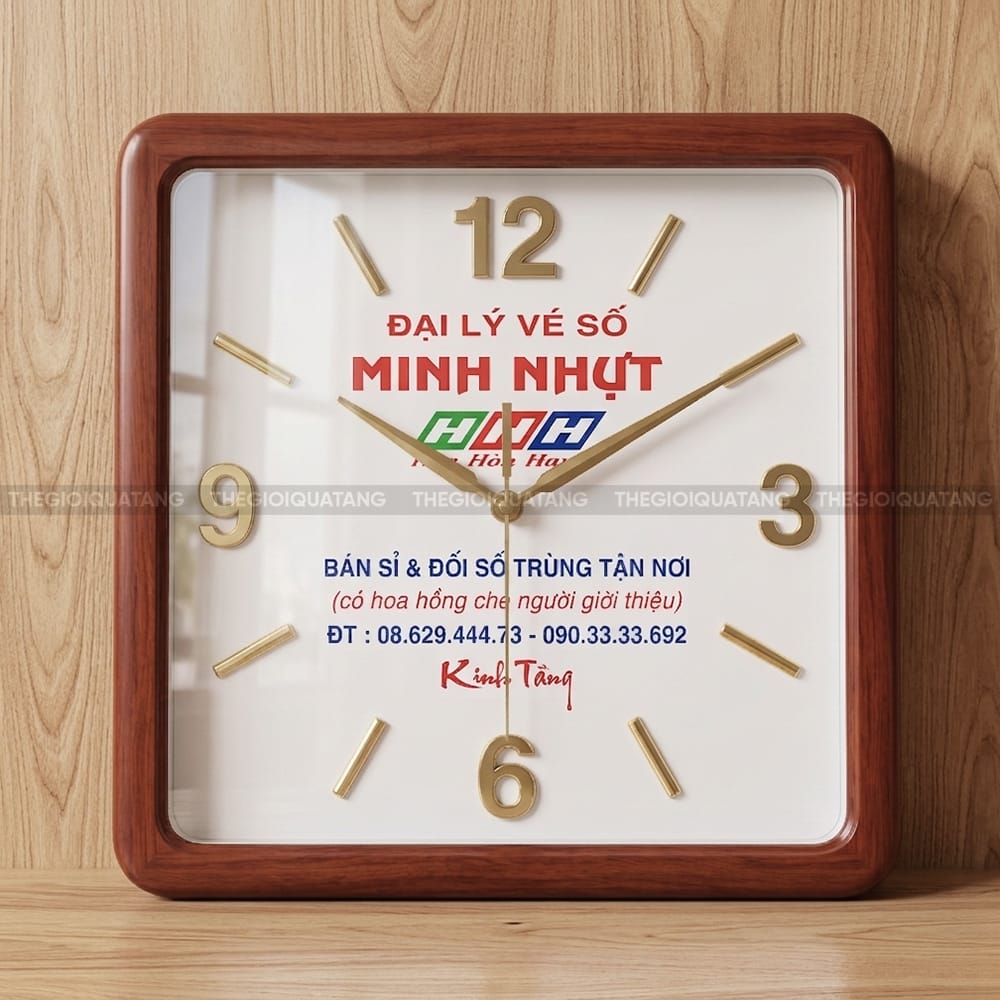 Sản xuất đồng hồ treo tường vuông DV25048-5