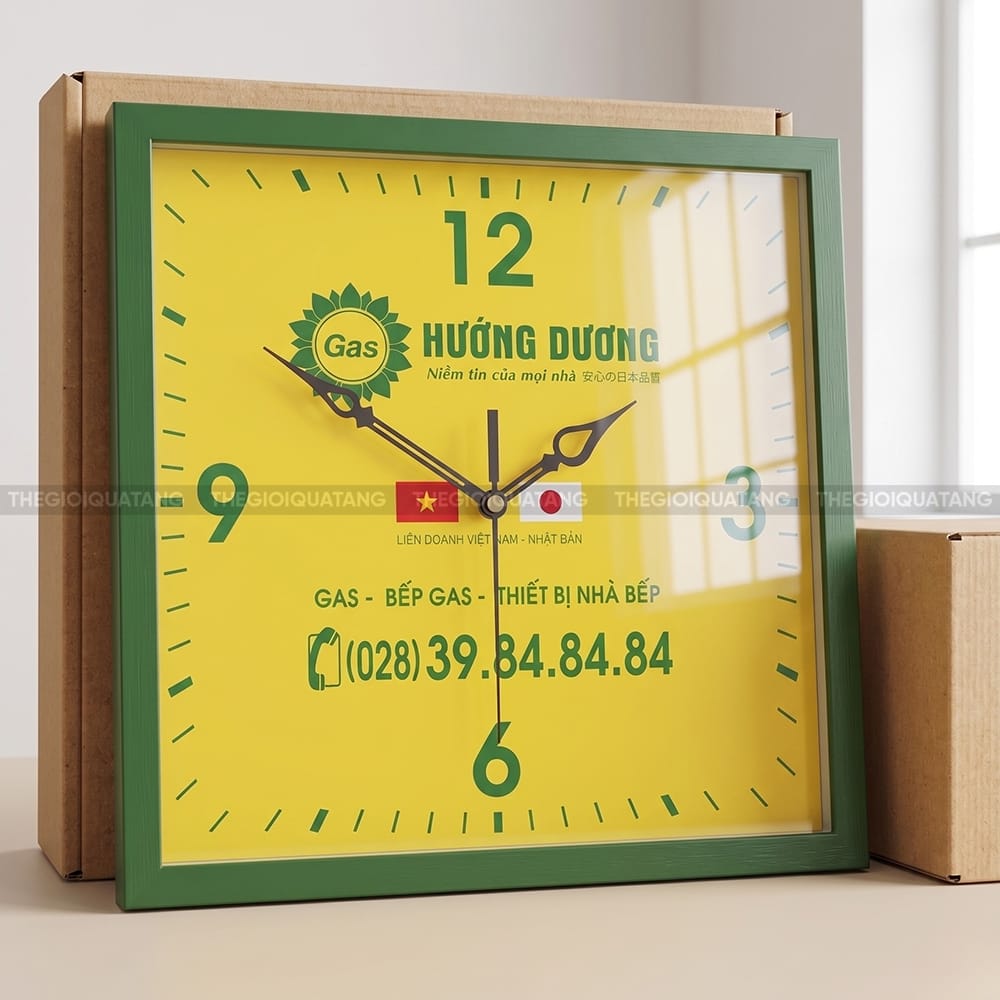Sản xuất đồng hồ treo tường vuông DV25050-5