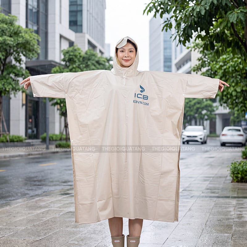 Áo mưa quà tặng cho doanh nghiệp 1