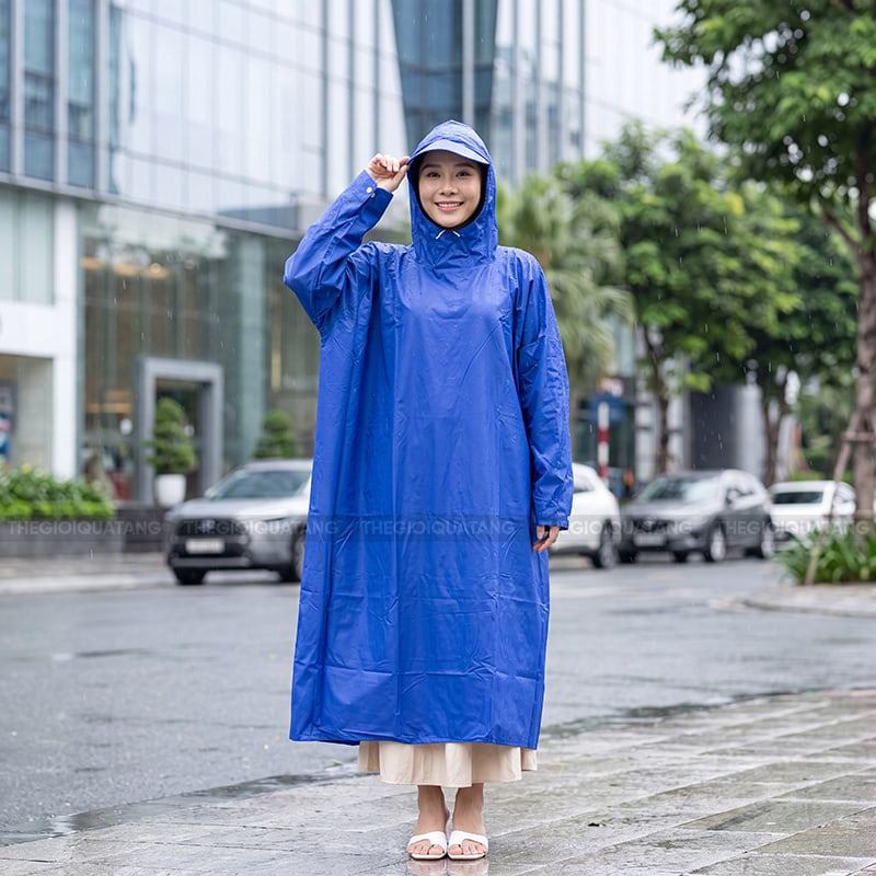 Áo mưa quà tặng giá rẻ in logo đẹp 2