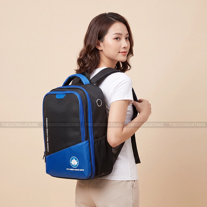 Balo quà tặng giá rẻ in logo 3
