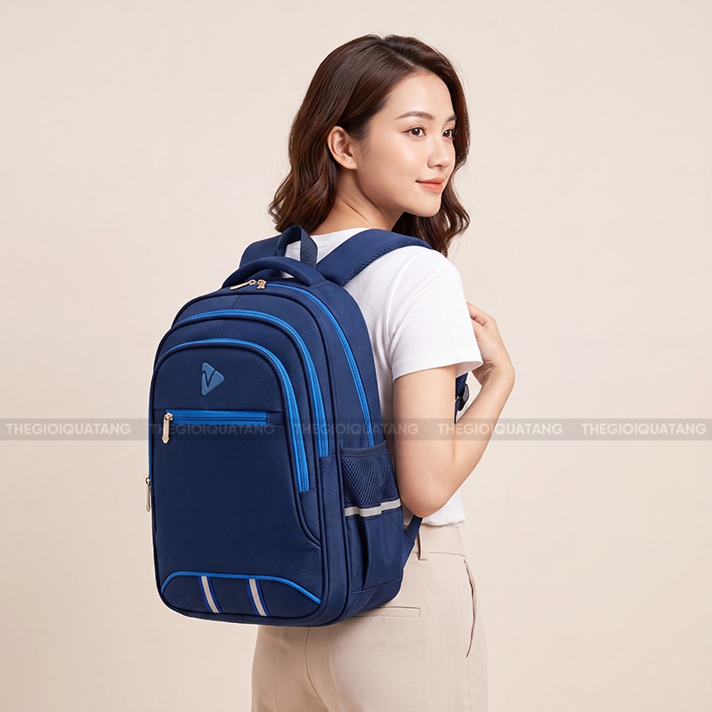 Balo quà tặng in logo theo yêu cầu 3
