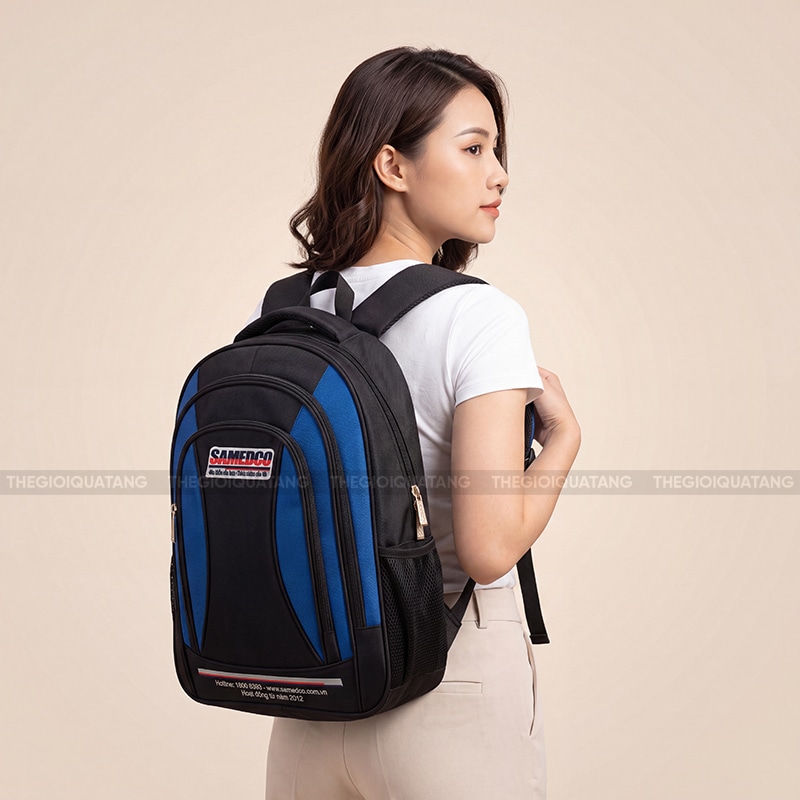 Balo quảng cáo giá rẻ in logo 3