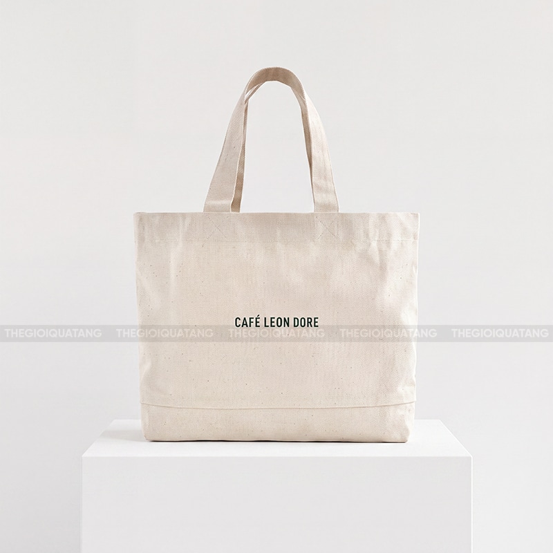 Đặt may túi canvas quà tặng in logo tại TPHCM 1
