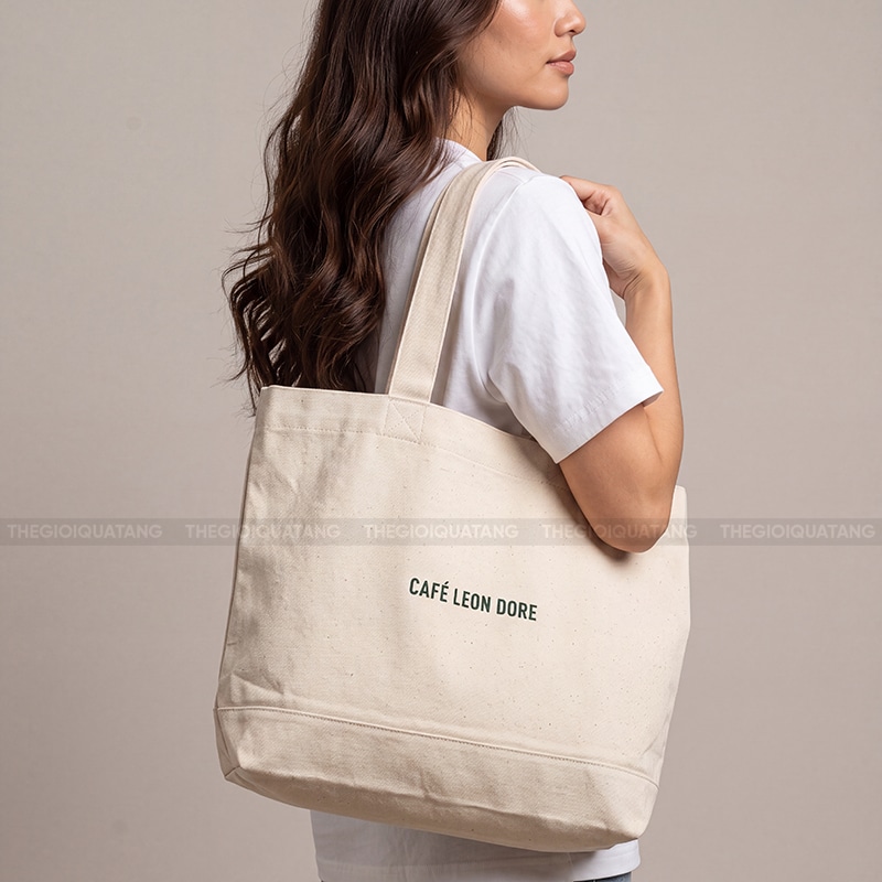 Đặt may túi canvas quà tặng in logo tại TPHCM 3