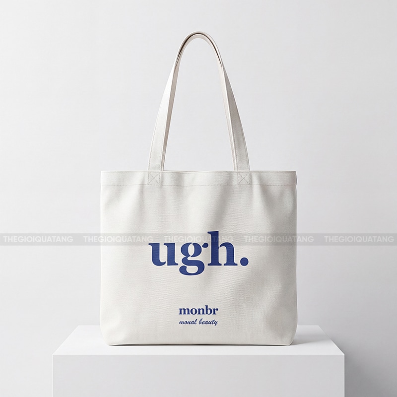 Đặt may túi canvas quảng cáo in logo 1