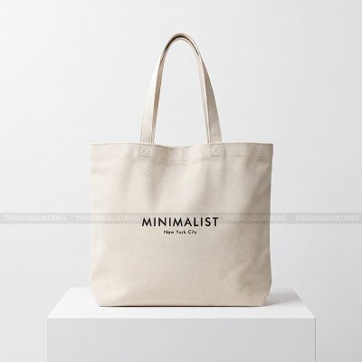 May túi canvas quà tặng giá rẻ theo yêu cầu 1