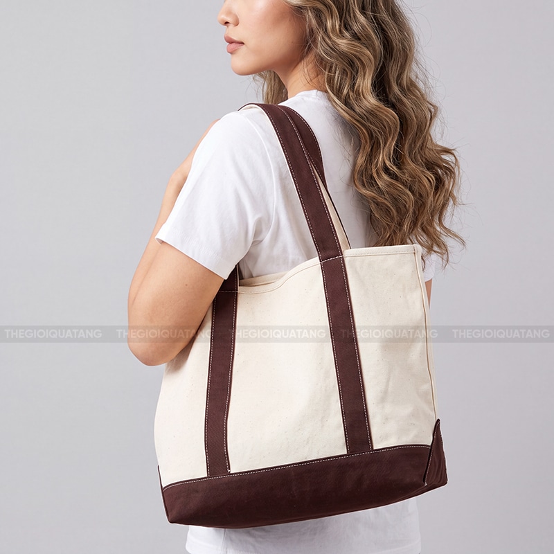 May túi canvas quảng cáo theo yêu cầu 2
