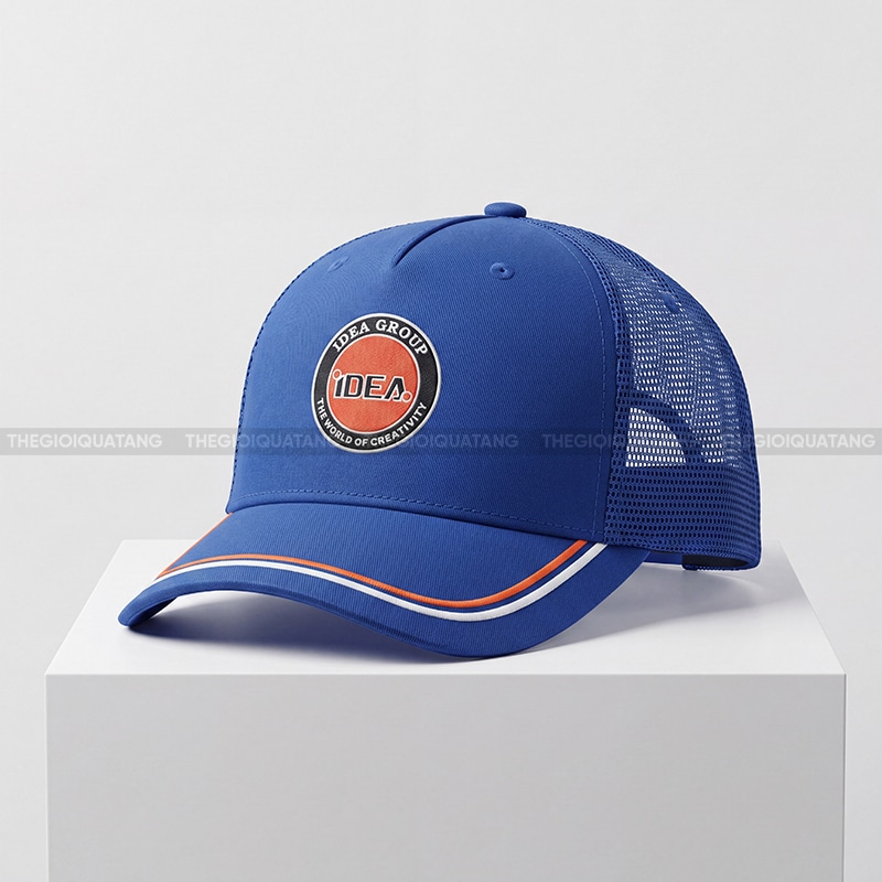 Mũ nón quảng cáo sự kiện in logo nổi bật 5