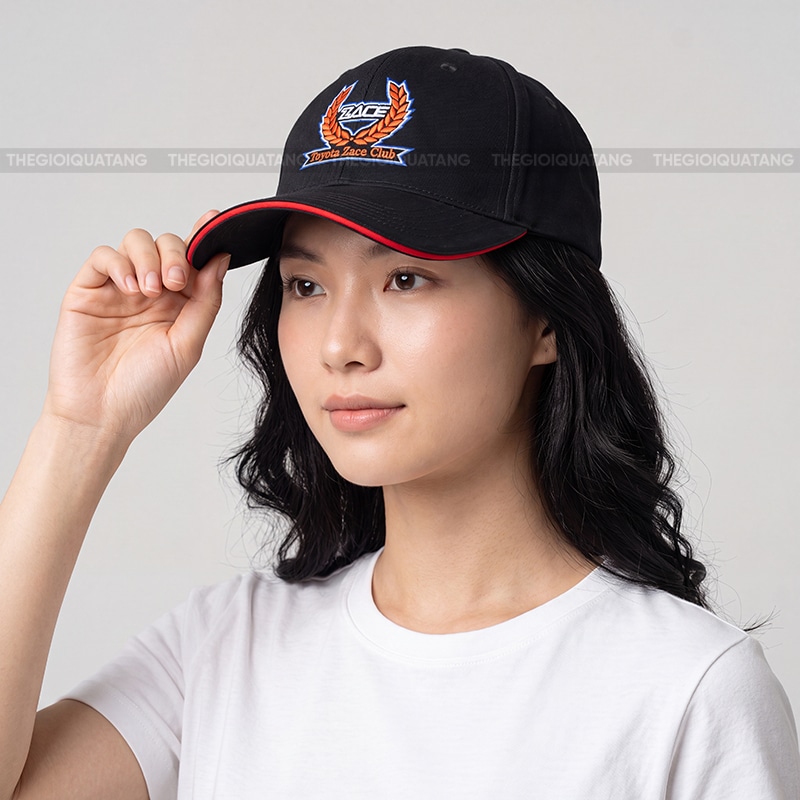 Mũ quảng cáo in logo doanh nghiệp cao cấp 2
