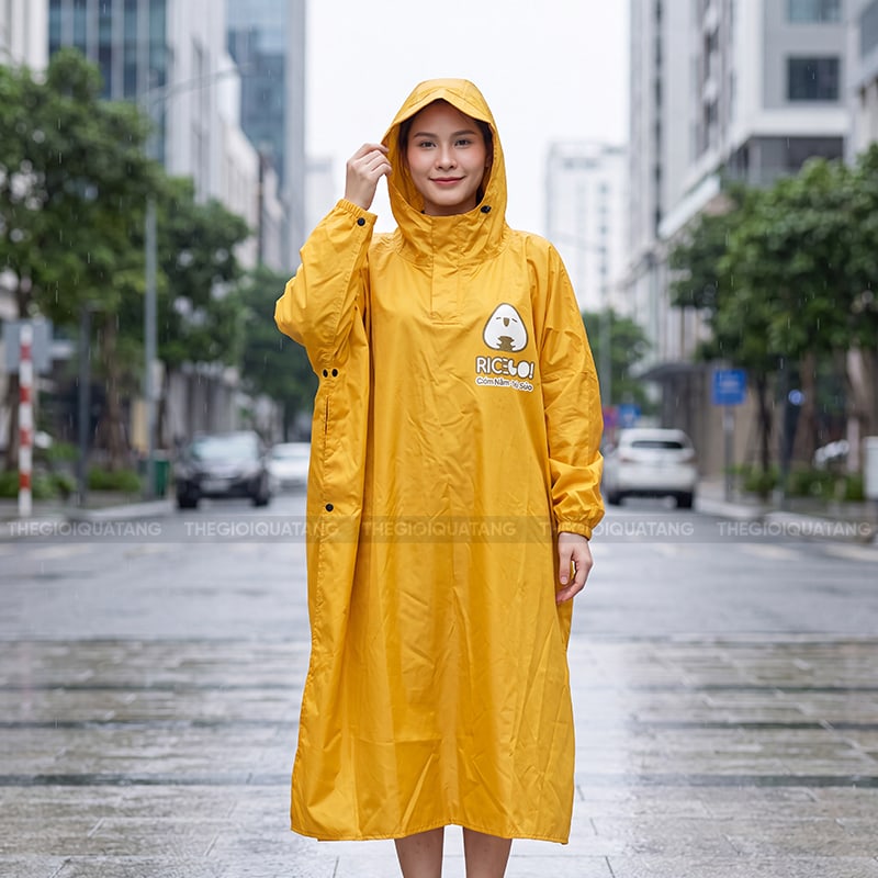 Quảng cáo áo mưa cho doanh nghiệp 3