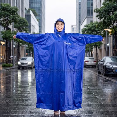 Quảng cáo áo mưa quà tặng doanh nghiệp 1