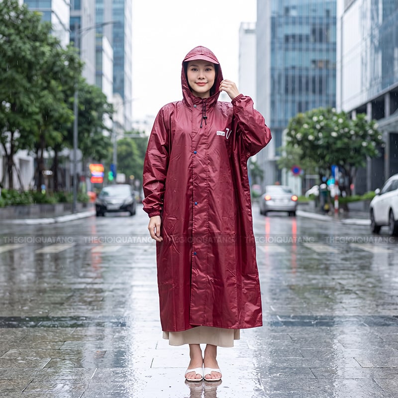 Sản xuất áo mưa in logo chuyên nghiệp 2