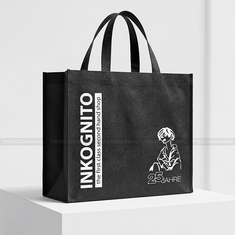 Túi vải không dệt quảng cáo in logo doanh nghiệp 2