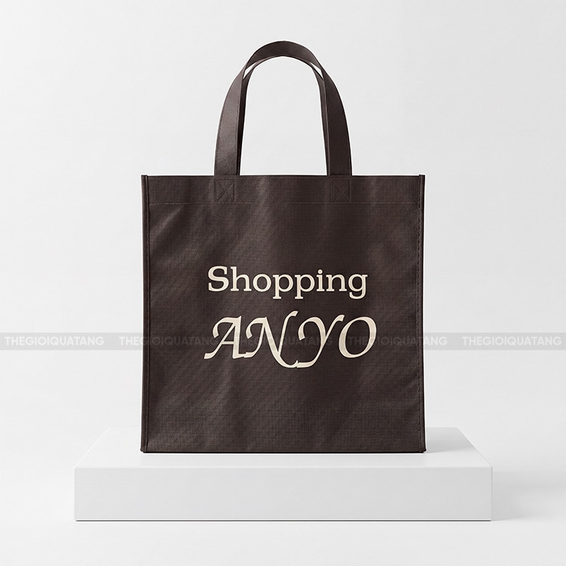 Túi vải không dệt quảng cáo in logo theo yêu cầu 1
