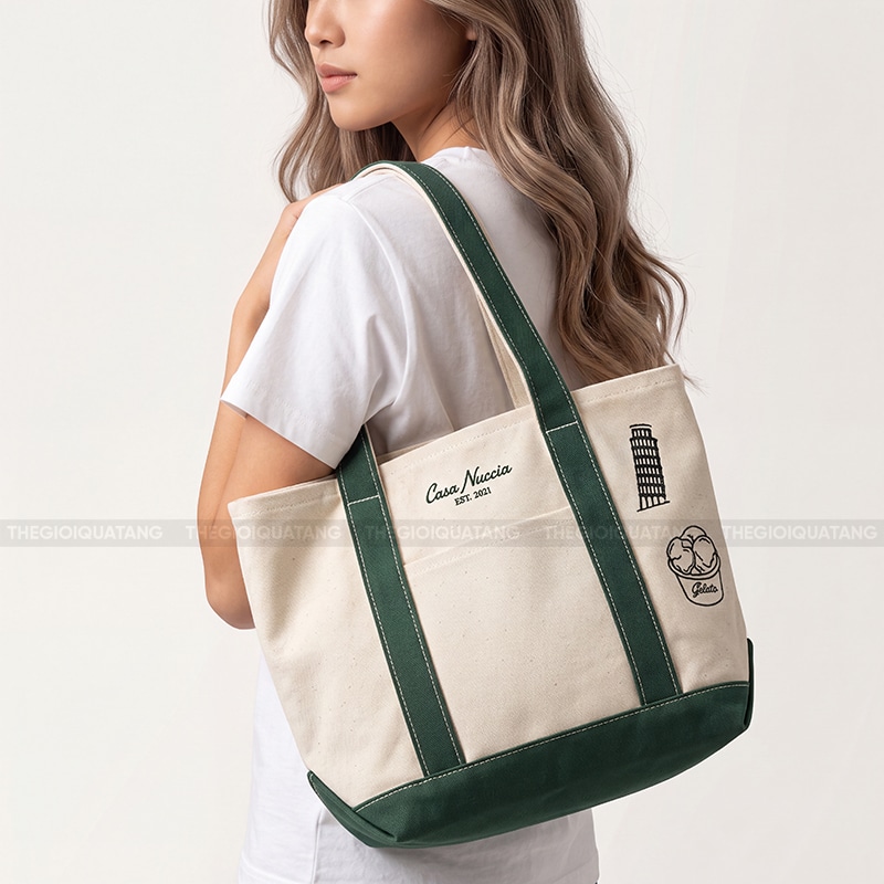 Xưởng may túi vải canvas quảng cáo giá xưởng 2