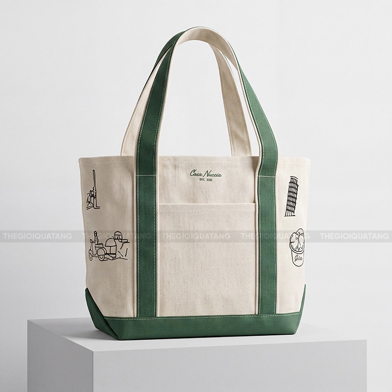 Xưởng may túi vải canvas quảng cáo giá xưởng 3