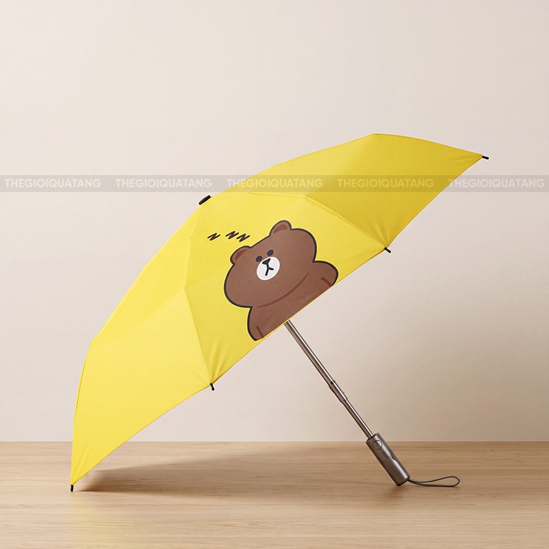Dù in logo theo yêu cầu sản xuất trực tiếp 2
