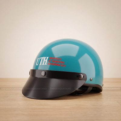 Nón bảo hiểm in logo sản xuất theo yêu cầu 1