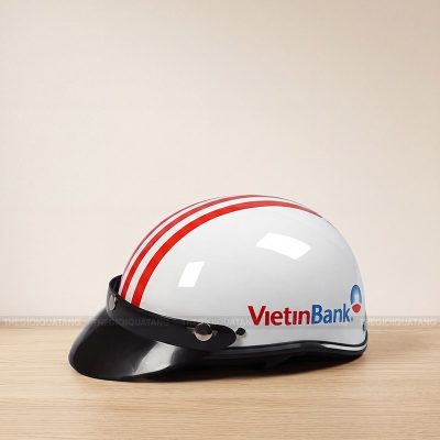 Nón bảo hiểm quà tặng in logo thương hiệu 1