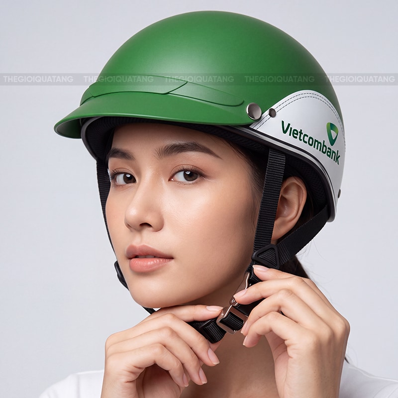 Nón bảo hiểm quảng cáo giao hàng toàn quốc 2
