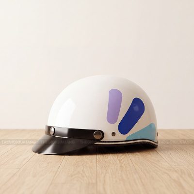 Nón bảo hiểm quảng cáo in logo GBH260060 1