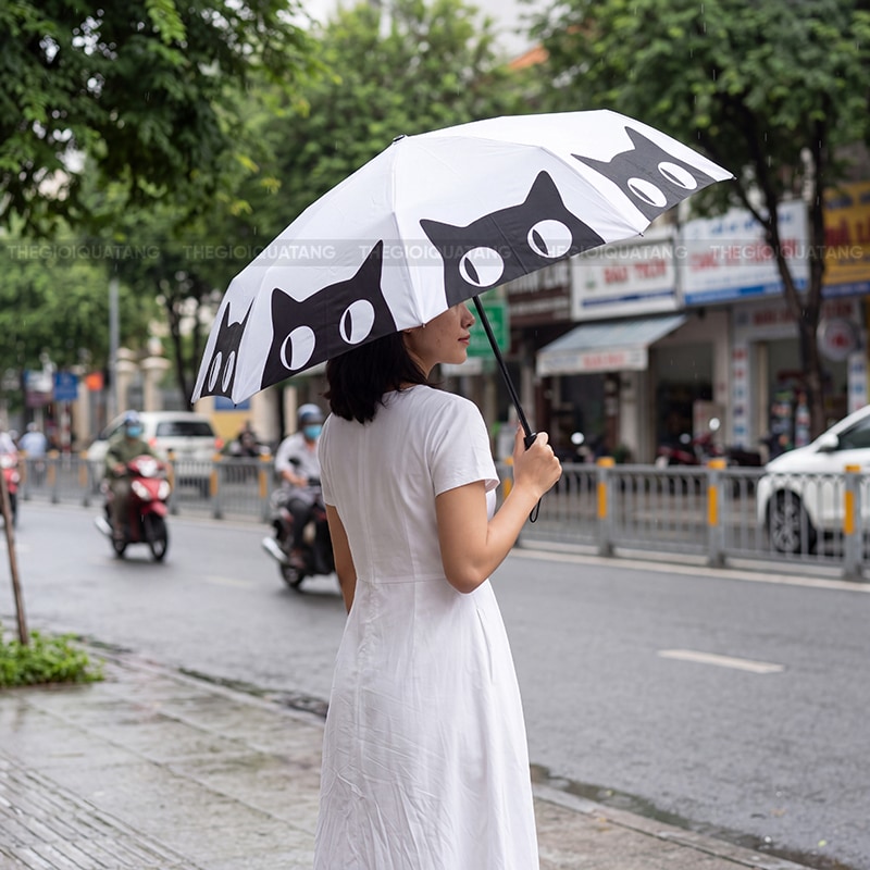 Ô dù in logo công ty sản xuất theo yêu cầu 4