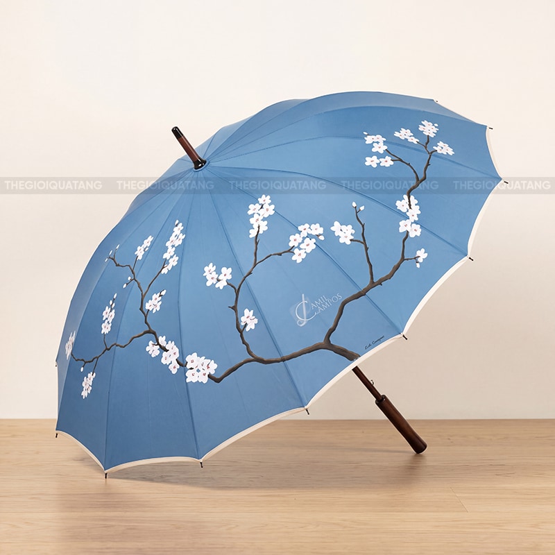 Sản xuất ô dù quảng cáo in logo 2