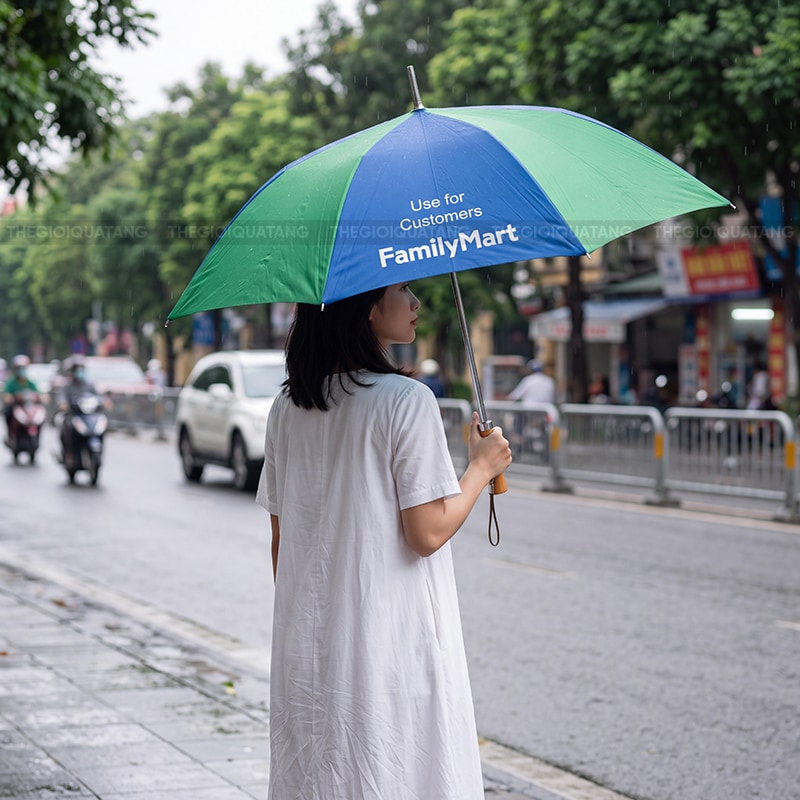 Sản xuất ô quà tặng in logo doanh nghiệp 2