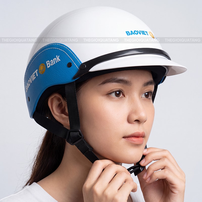 Xưởng làm nón bảo hiểm quảng cáo theo yêu cầu 2