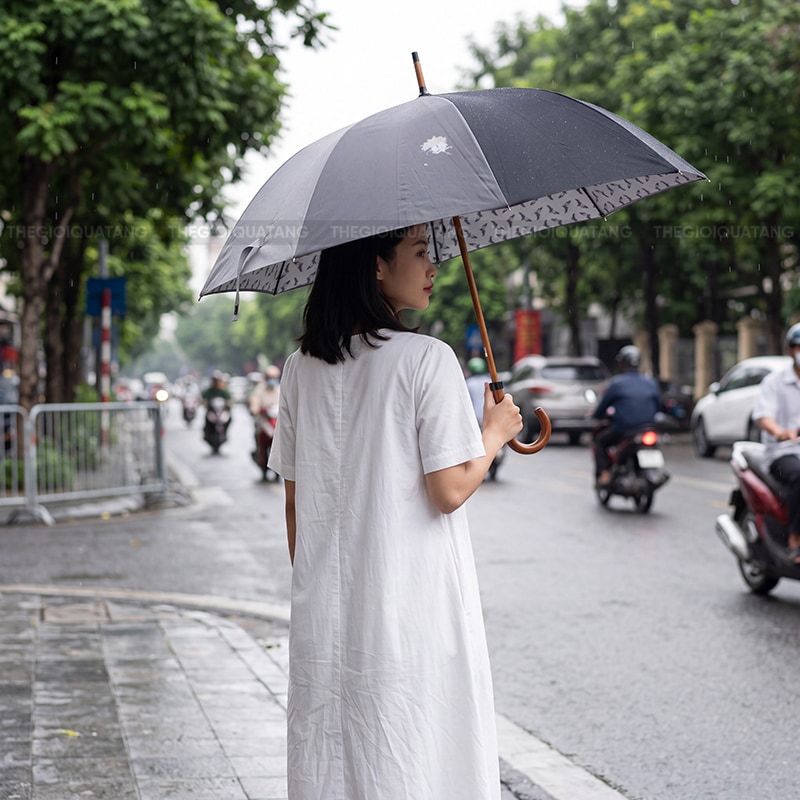 Xưởng sản xuất ô dù quà tặng in logo sắc nét 4