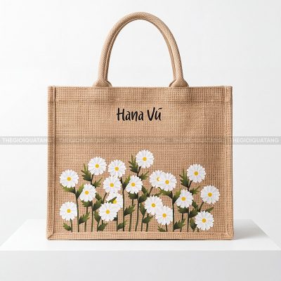 Làm túi vải đay theo yêu cầu doanh nghiệp 1
