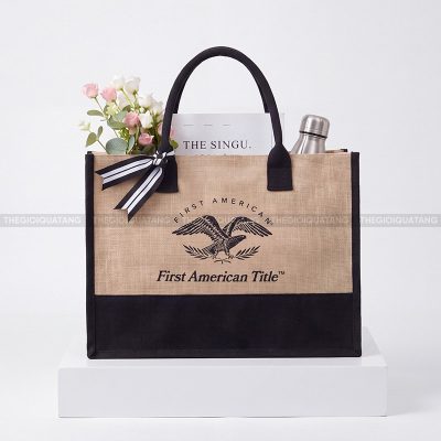 Túi vải đay cao cấp thiết kế theo mẫu 1