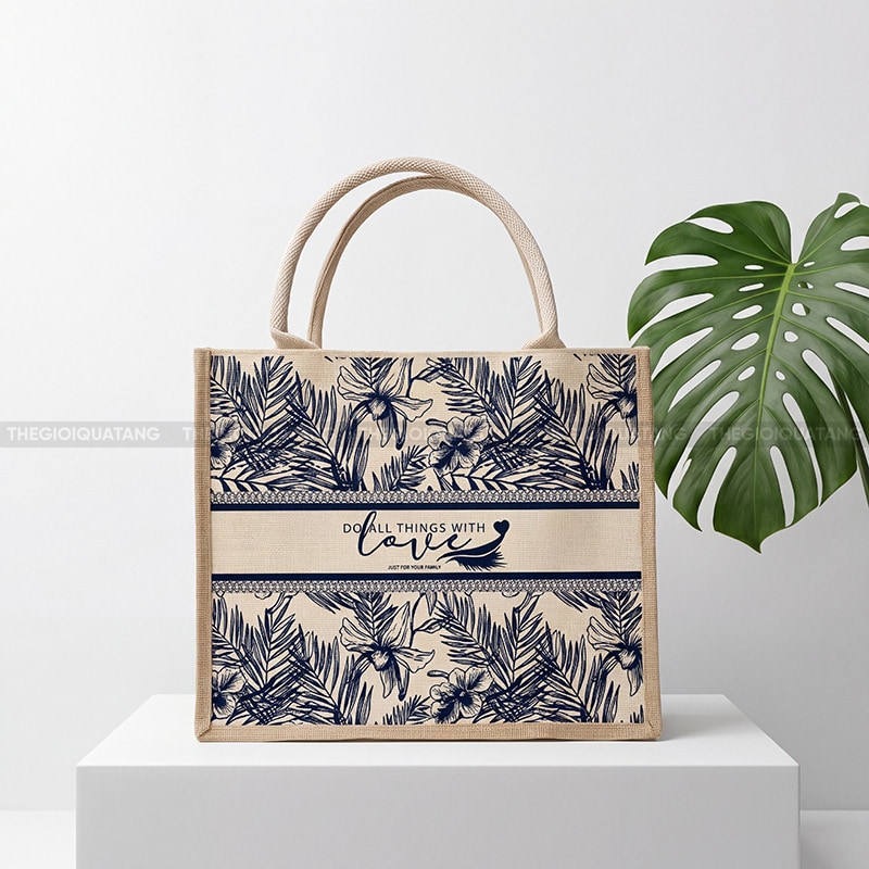 Túi vải đay quảng cáo in logo doanh nghiệp 1