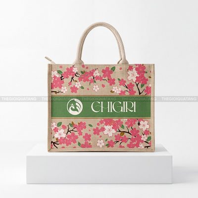 Xưởng may túi vải đay linen theo mẫu 1